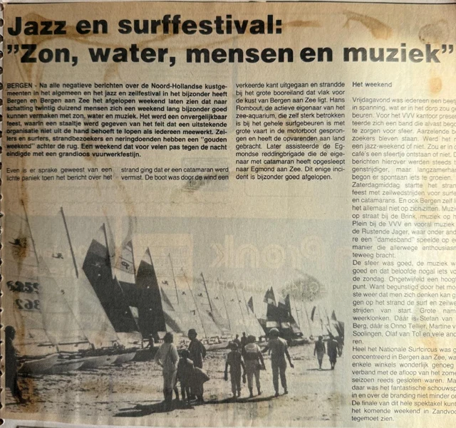Clubarchief · 035.01, vermoedelijk 1984
