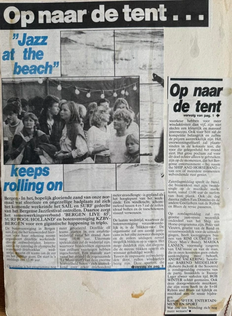 Clubarchief · 036.01, 1985