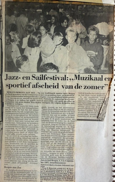 Clubarchief · 086.01, 1987